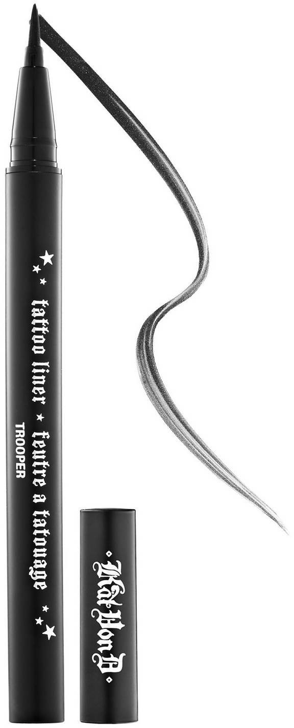 KVD Vegan Beauty Tattoo Liner Liquid Liner Trooper Black Noir Profond
