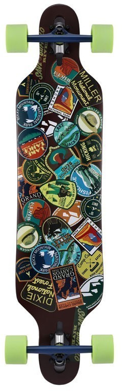 Miller Longboard National Park Stickers