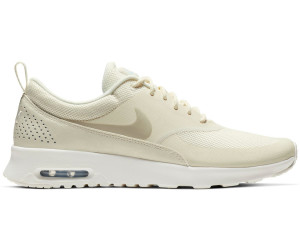 nike air max thea white and gold