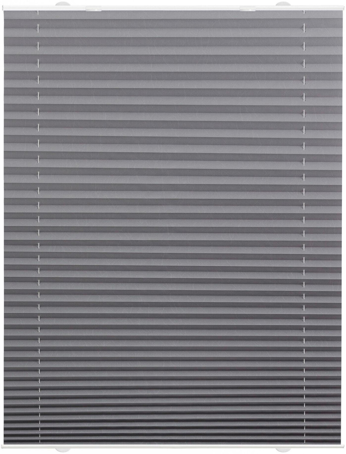 Lichtblick Plissee-Haftfix Crush-Optics (60 x 130 cm) Grey
