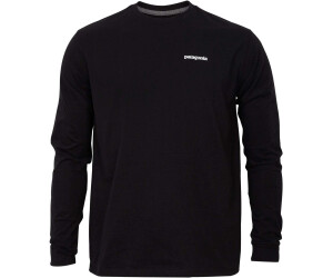 Patagonia black long sleeve t shirt cheap