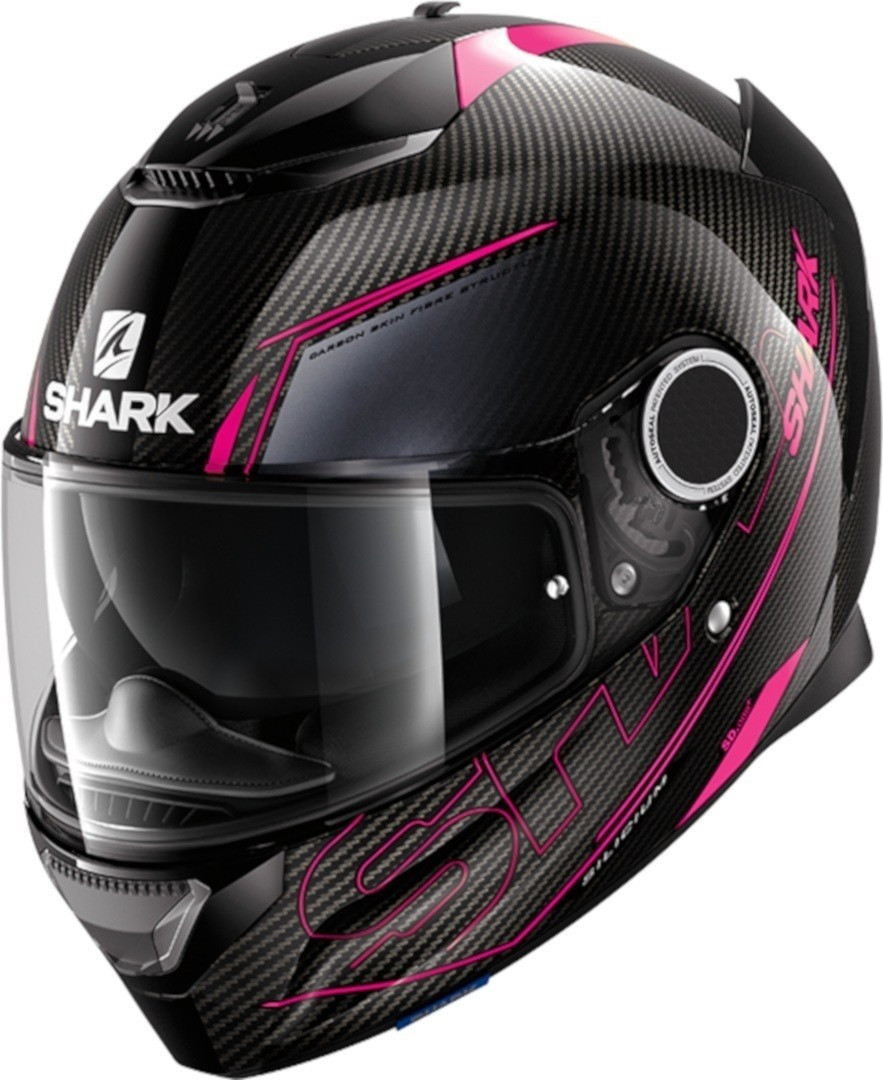 SHARK Spartan Carbon Silicium Purple/Anthracite