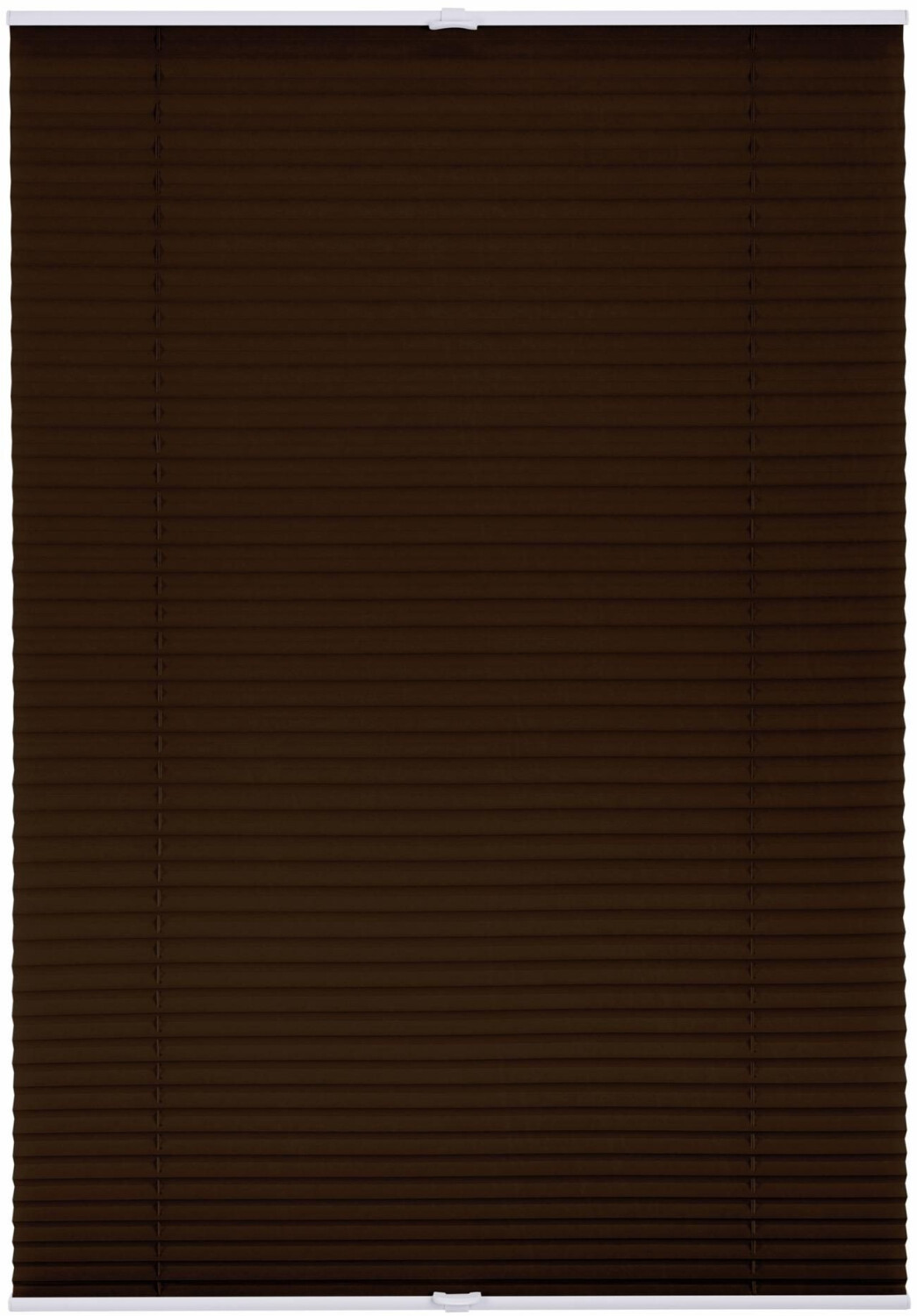 Lichtblick Plissee-Klemmfix Crush-Optics (80 x 210 cm) Brown