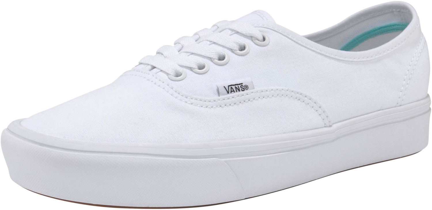 vans comfy cush white