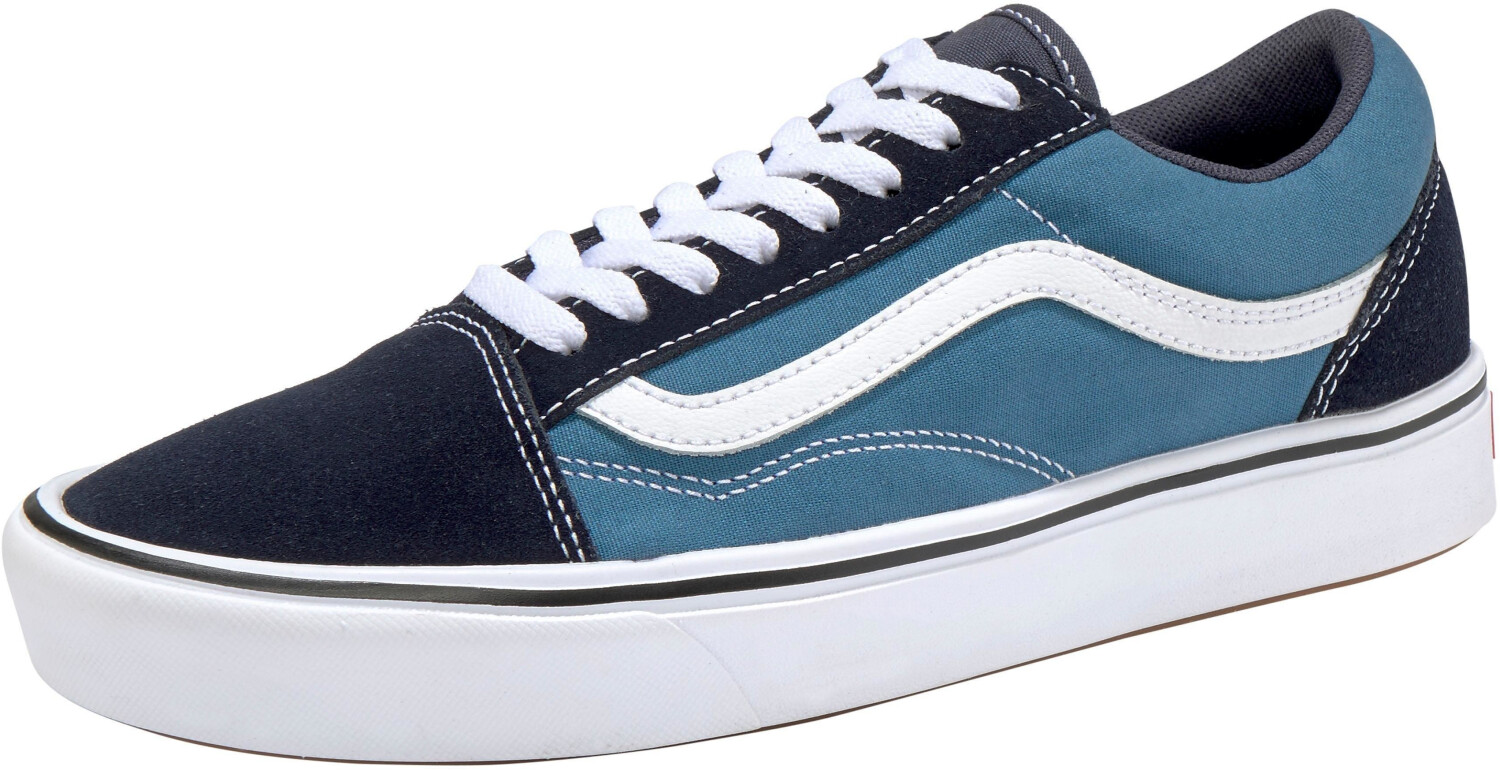 Vans old school blue hot sale