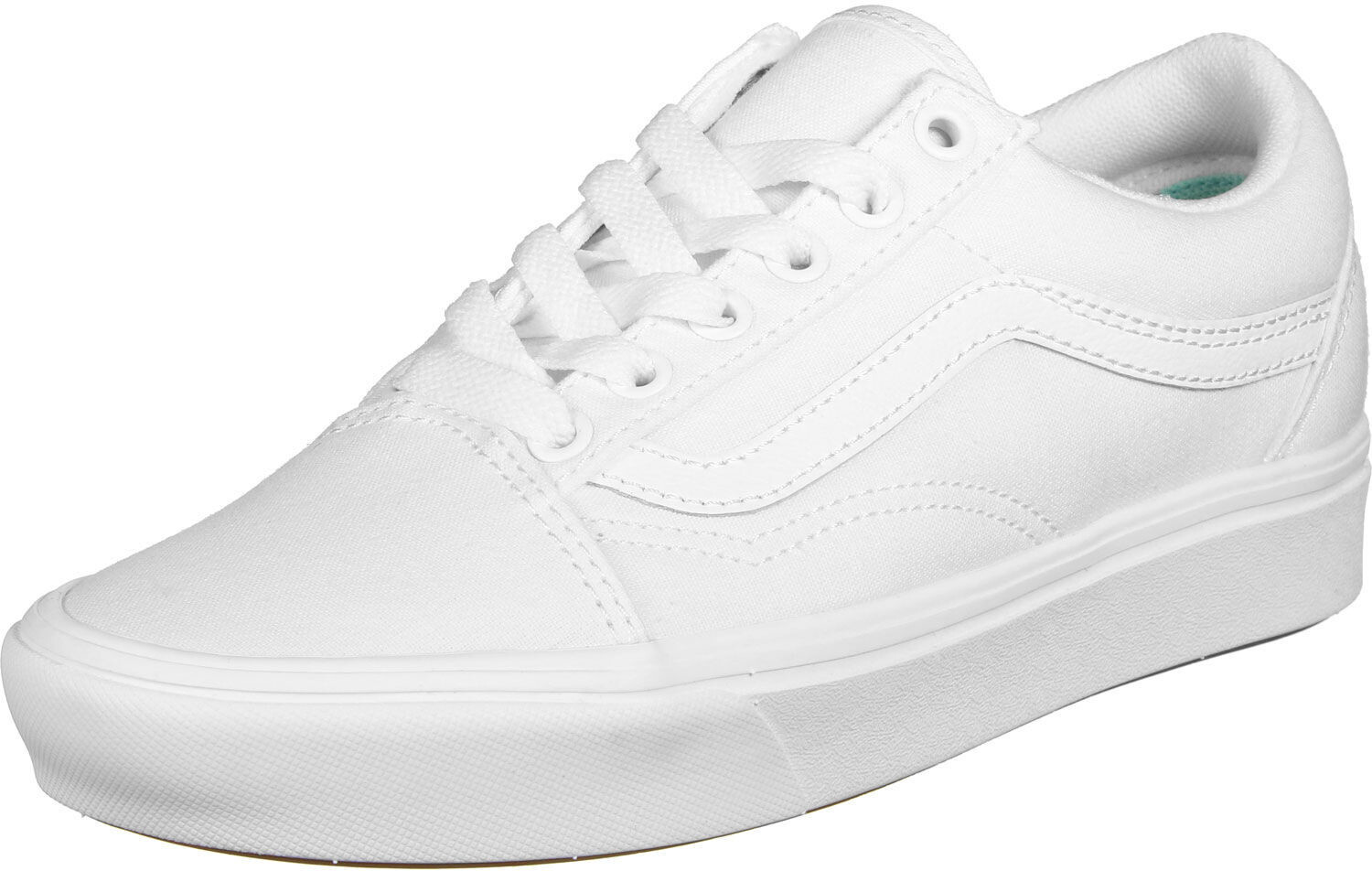 Vans authentic comfycush white online