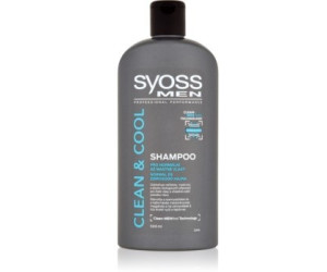 syoss men clean cool shampoo 500 ml