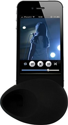 The Kase Oeuf amplificateur de son (iPhone 5/5S/5C/SE) noir