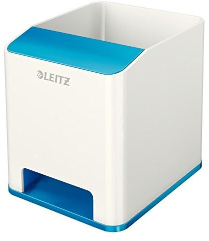 Leitz Pot à crayons amplificateur de son bleu