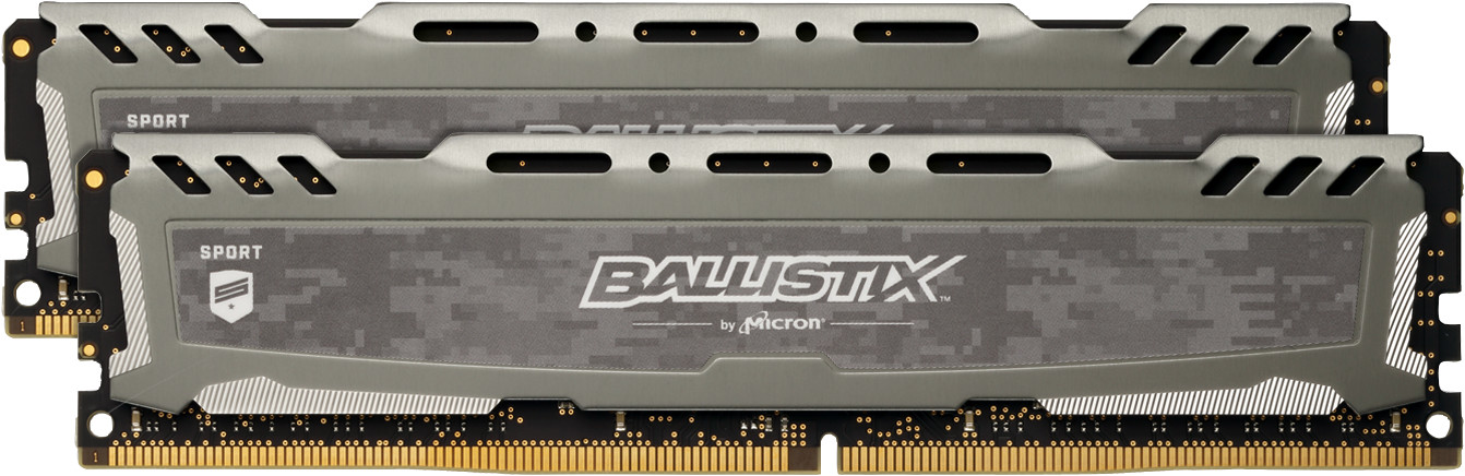Ballistix TM Sport LT  DDR4-3200 CL16 (BLS2K8G4D30AESBK)