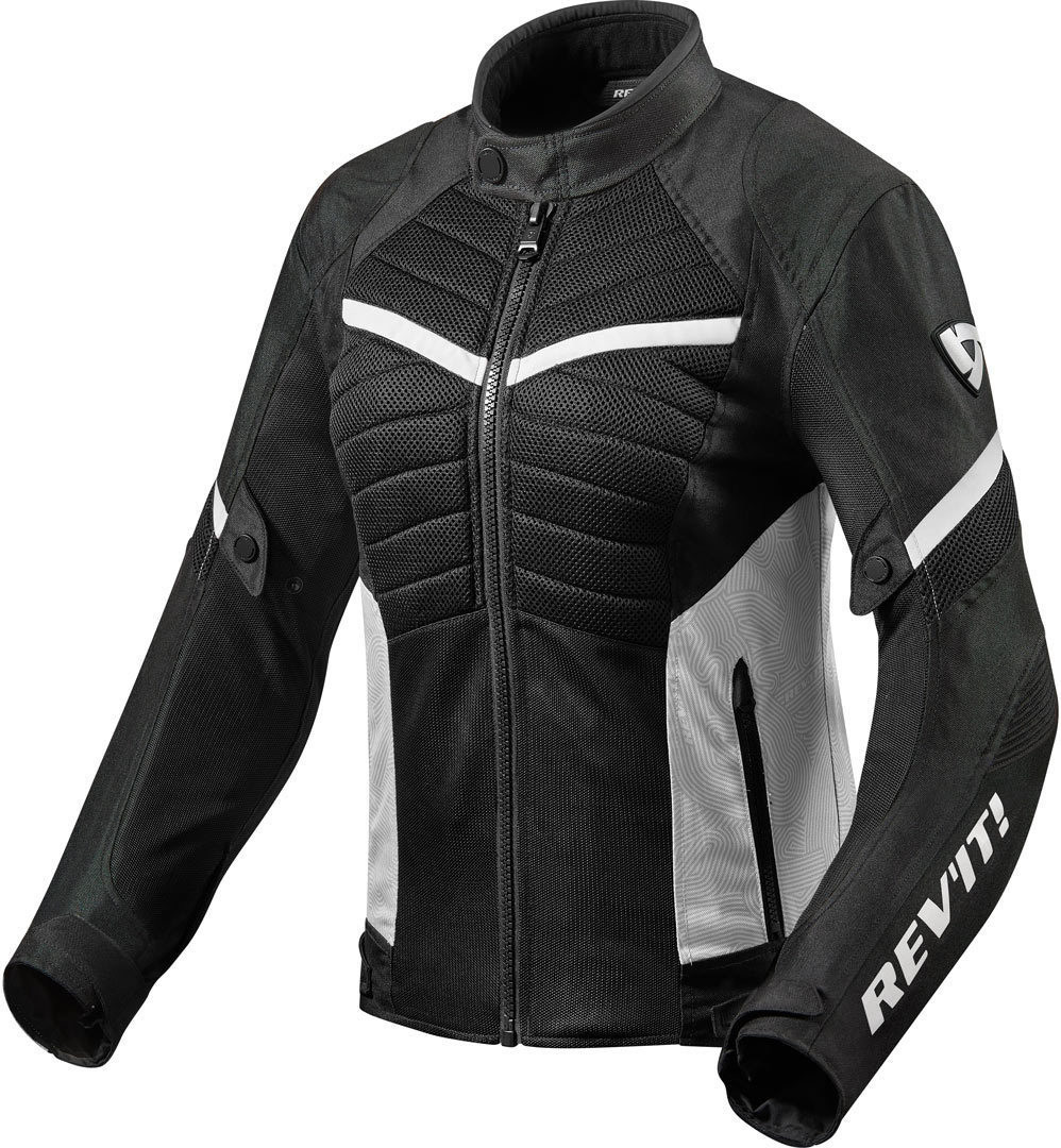 REV'IT! Blouson Arc Air noir/blanc