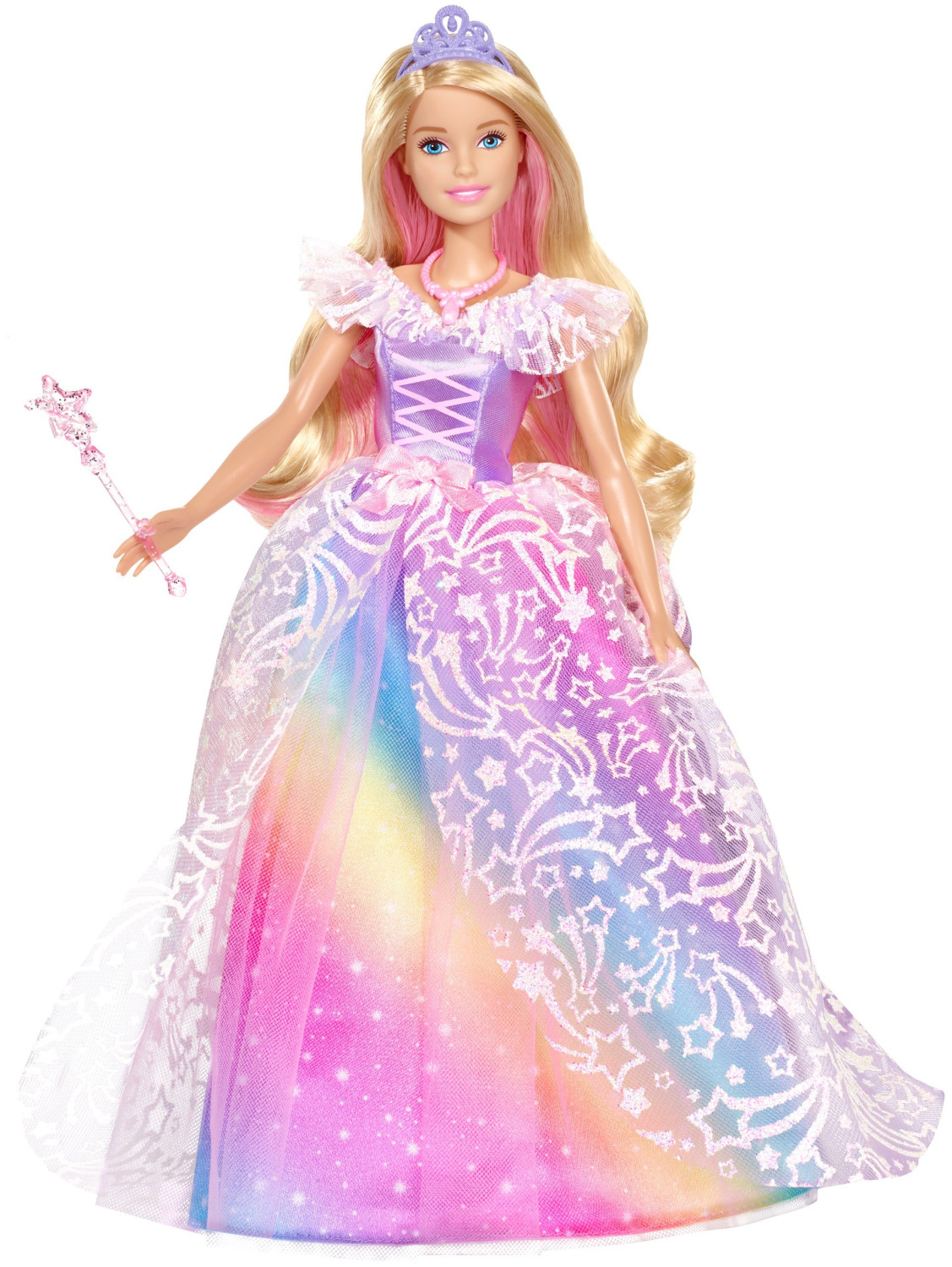 Poupée Barbie princesse dreamtopia arc en ciel - Barbie