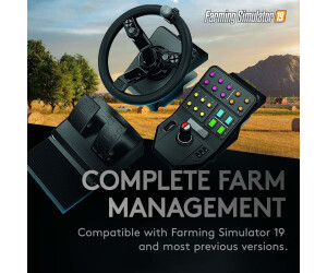 Kit Volant + Pédalier + Panneau de contrôle Logitech G Farming Simulator à  prix bas