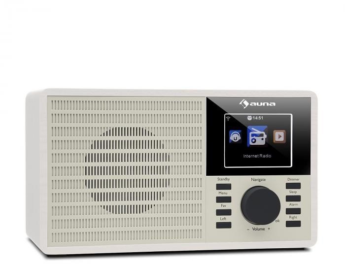 Auna DR-160 BT blanc