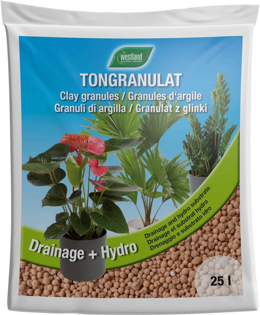 Westland Expanded Clay Drainage 25 liter