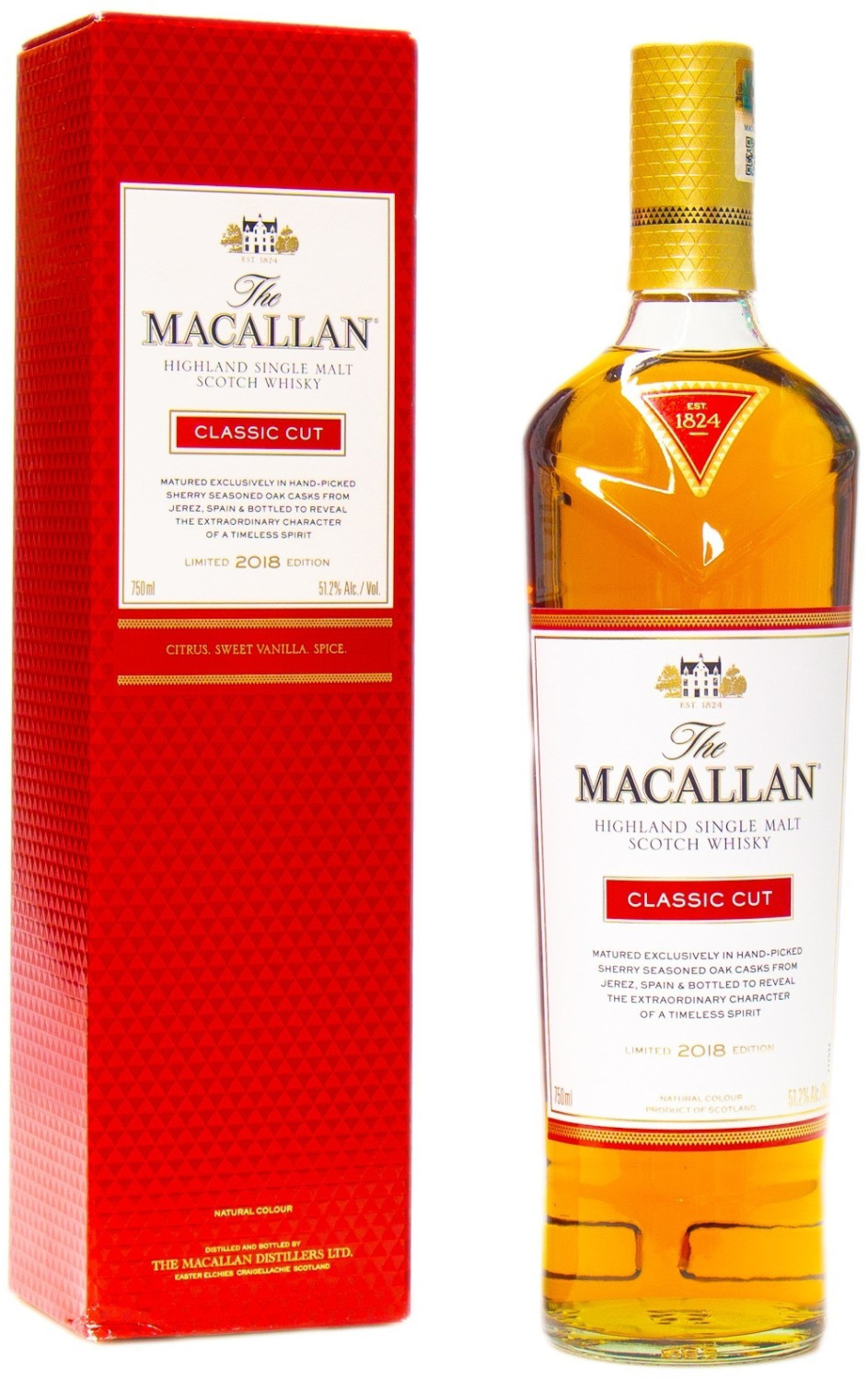 The Macallan Classic Cut 2018 Limited Edition 0,7 L 51,2 %