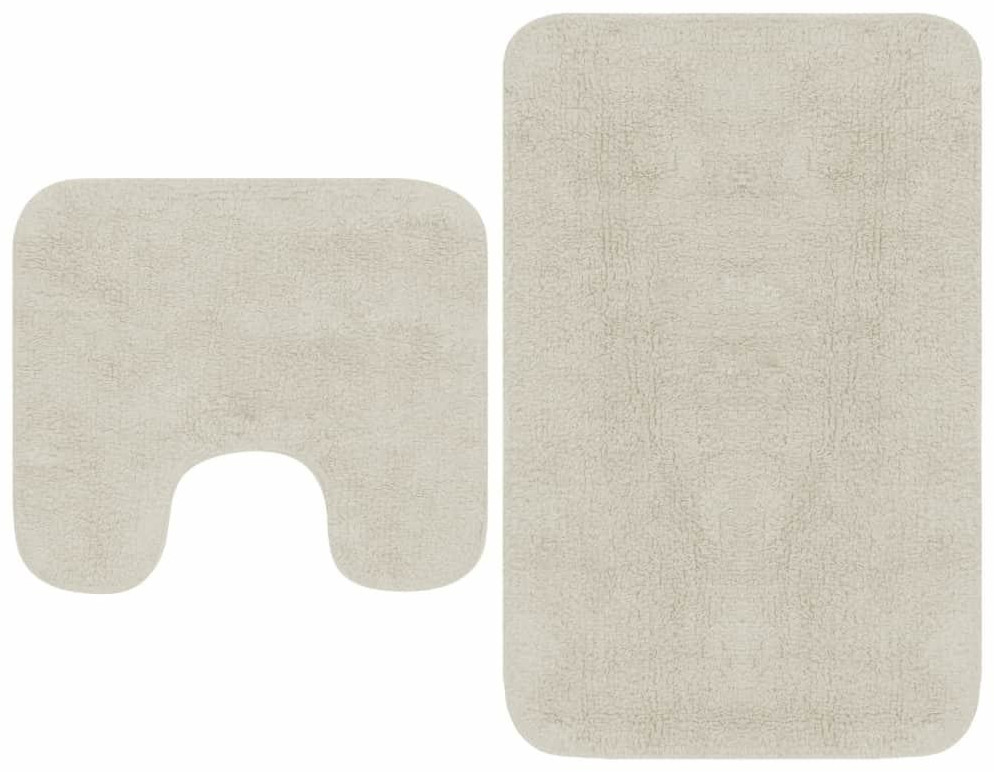 VidaXL Bath Mats Set 2 pcs. textile (133232)