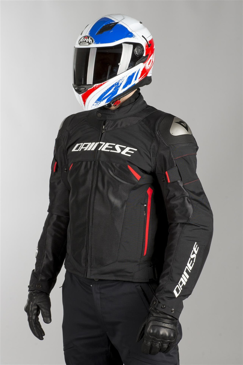 Dainese Dinamica Air D-Dry Jacket Black/Red a € 262,17 (oggi
