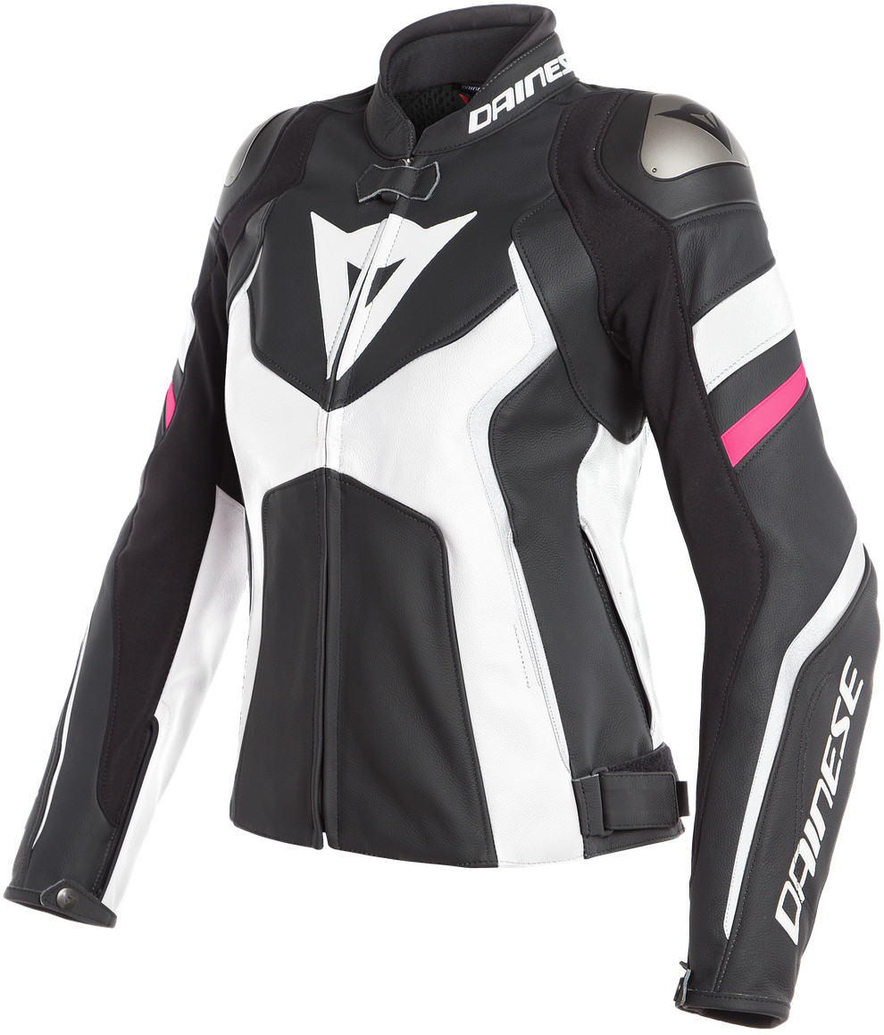 Dainese Blouson Avro 4 Lady noir/blanc/fuchsia