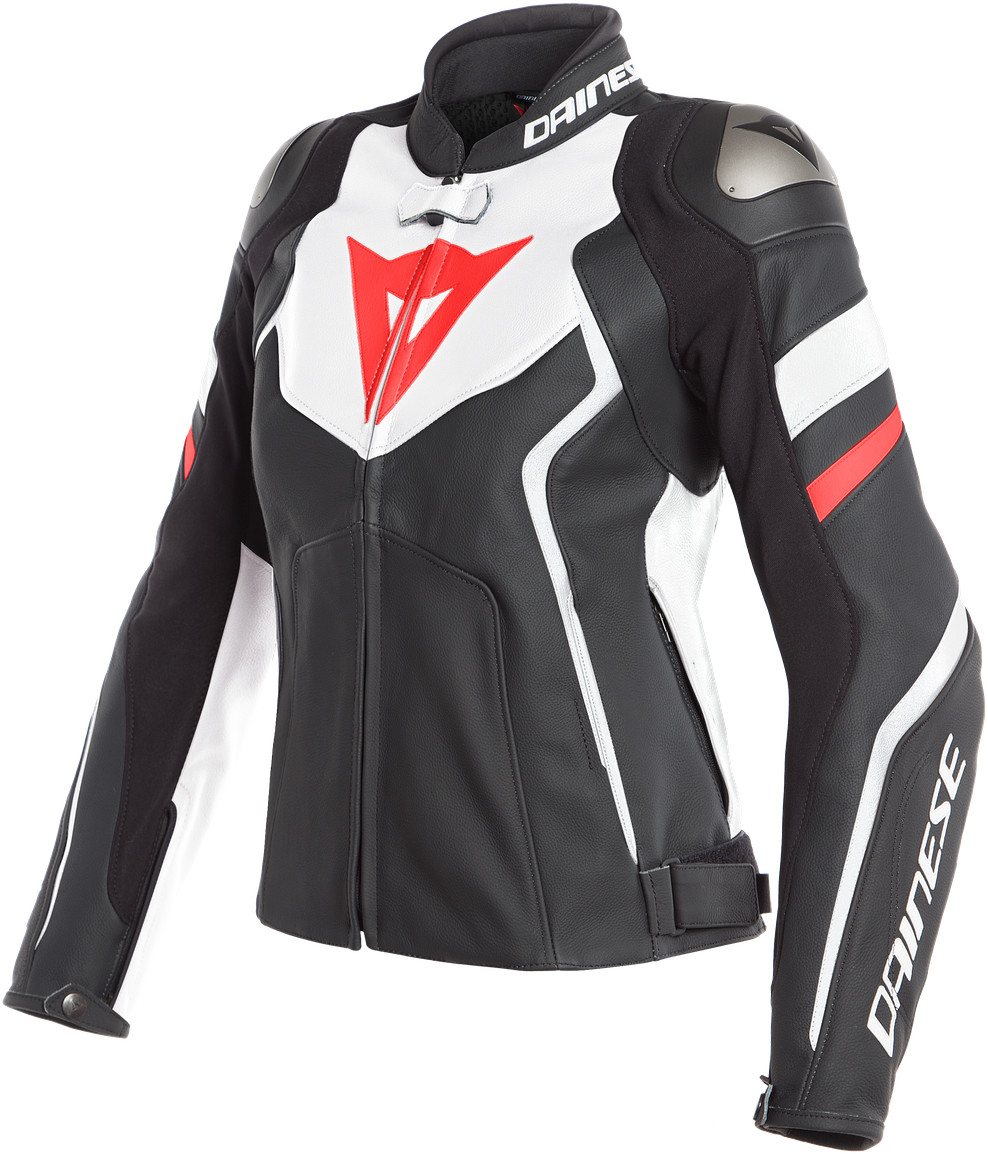 Dainese Blouson Avro 4 Lady noir/blanc/rouge