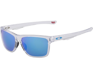 Oakley Sunglasses Holston Polished Clear Prizm Sapphire Iridium OO9334-1358  The Optic Shop 