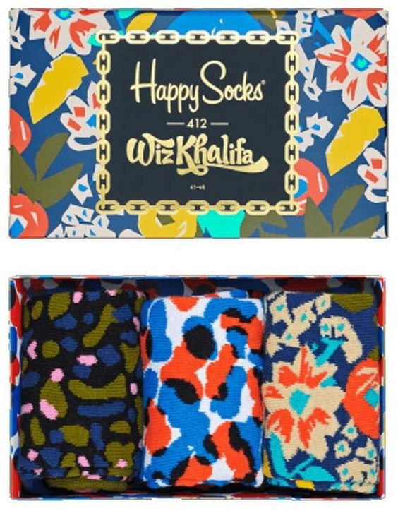Happy Socks Wiz Khalifa Sock Box Set (XWIZ08-6000)