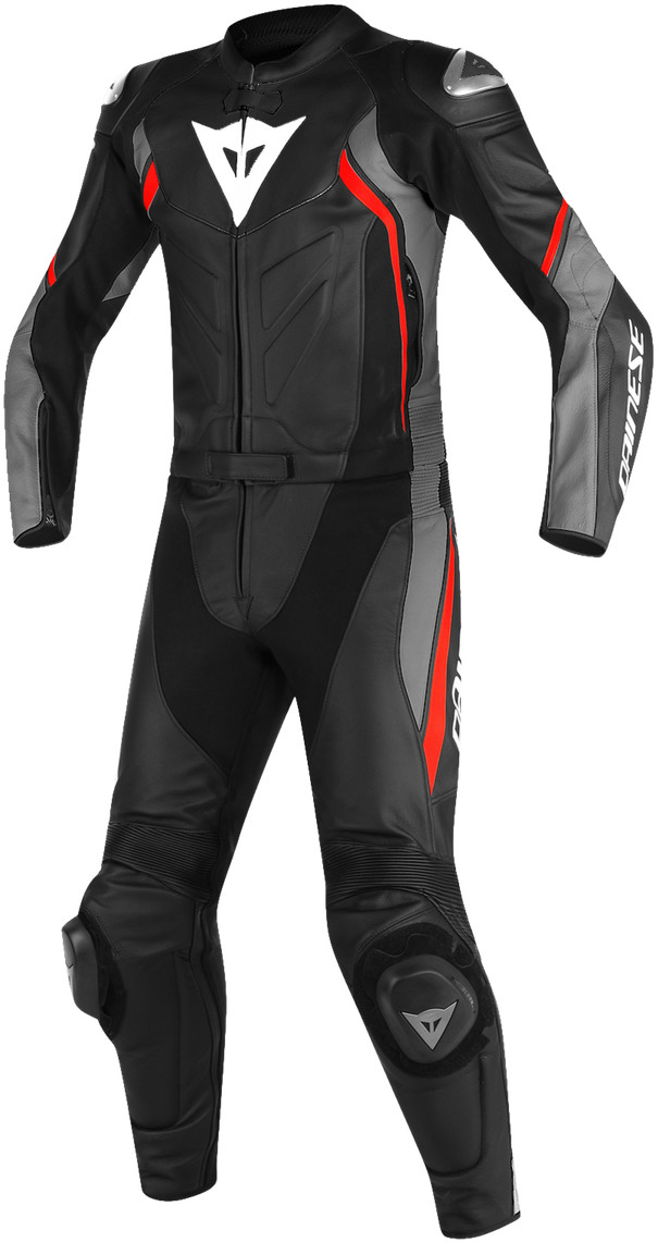 Dainese Combinaison Avro D2 noir/gris/rouge
