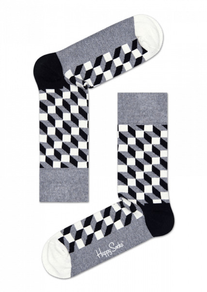 Happy Socks Filled Optic Sock (FO01-901)