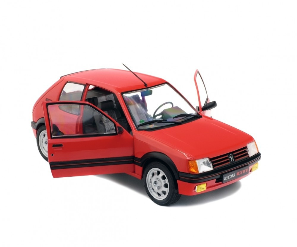 Solido Peugeot 205 GTI MK1 1988 rouge 1:18 (184410)