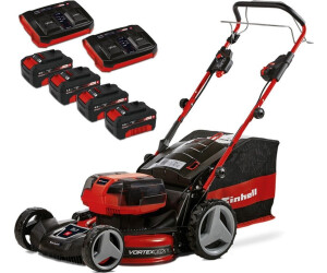 Einhell GE-CM 36/47 S HW Li (4 x Batteries + 2 x Chargers)
