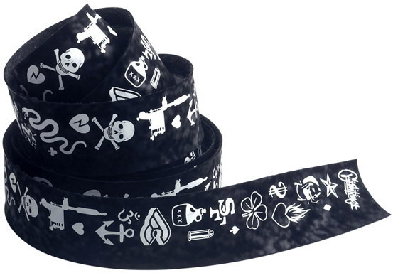 Cinelli Mike Giant Velvet Ribbon (black, white)