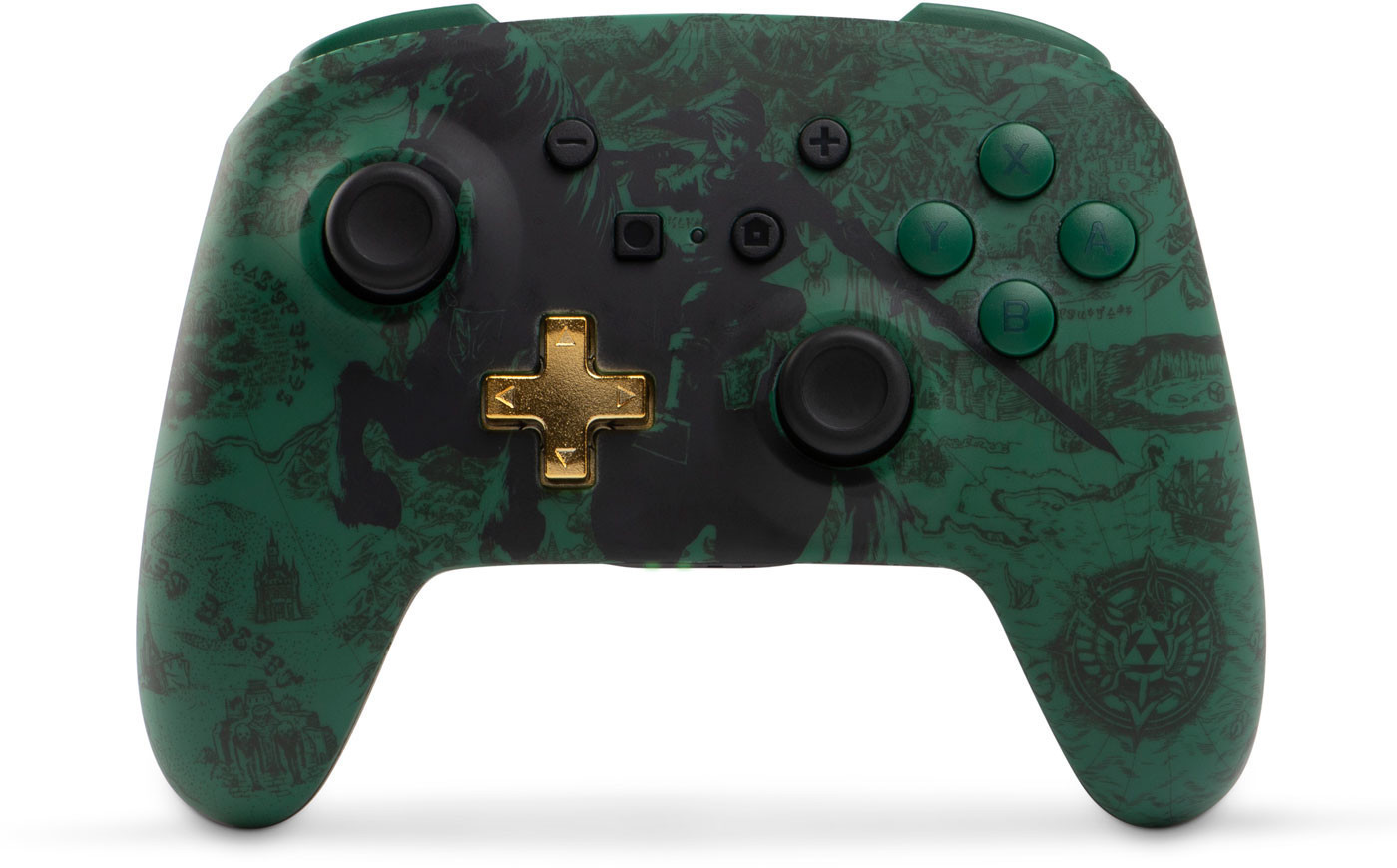 PowerA Nintendo Switch Enhanced Wireless Controller (Zelda Silhouette)