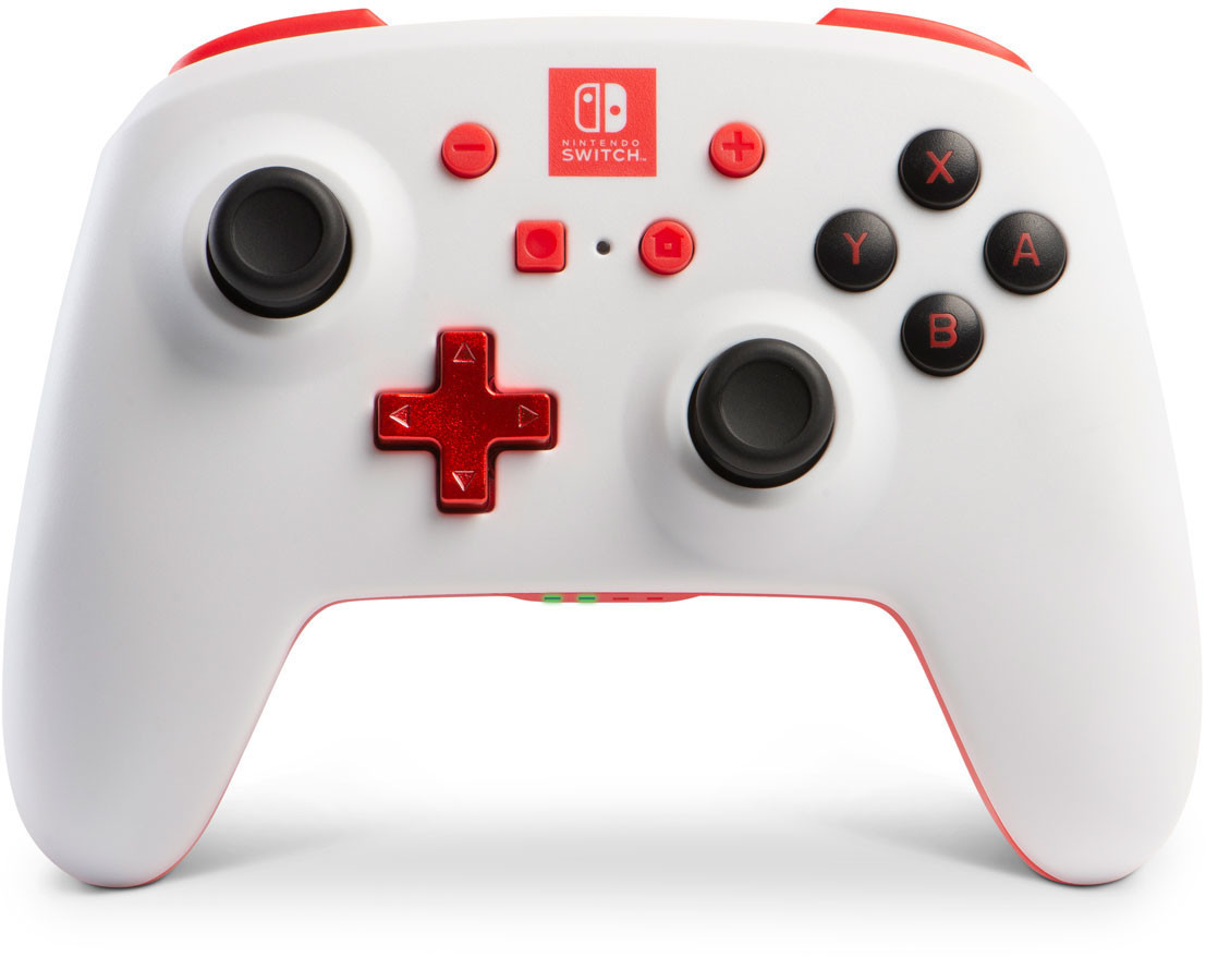 PowerA Nintendo Switch Enhanced Wireless Controller (White)