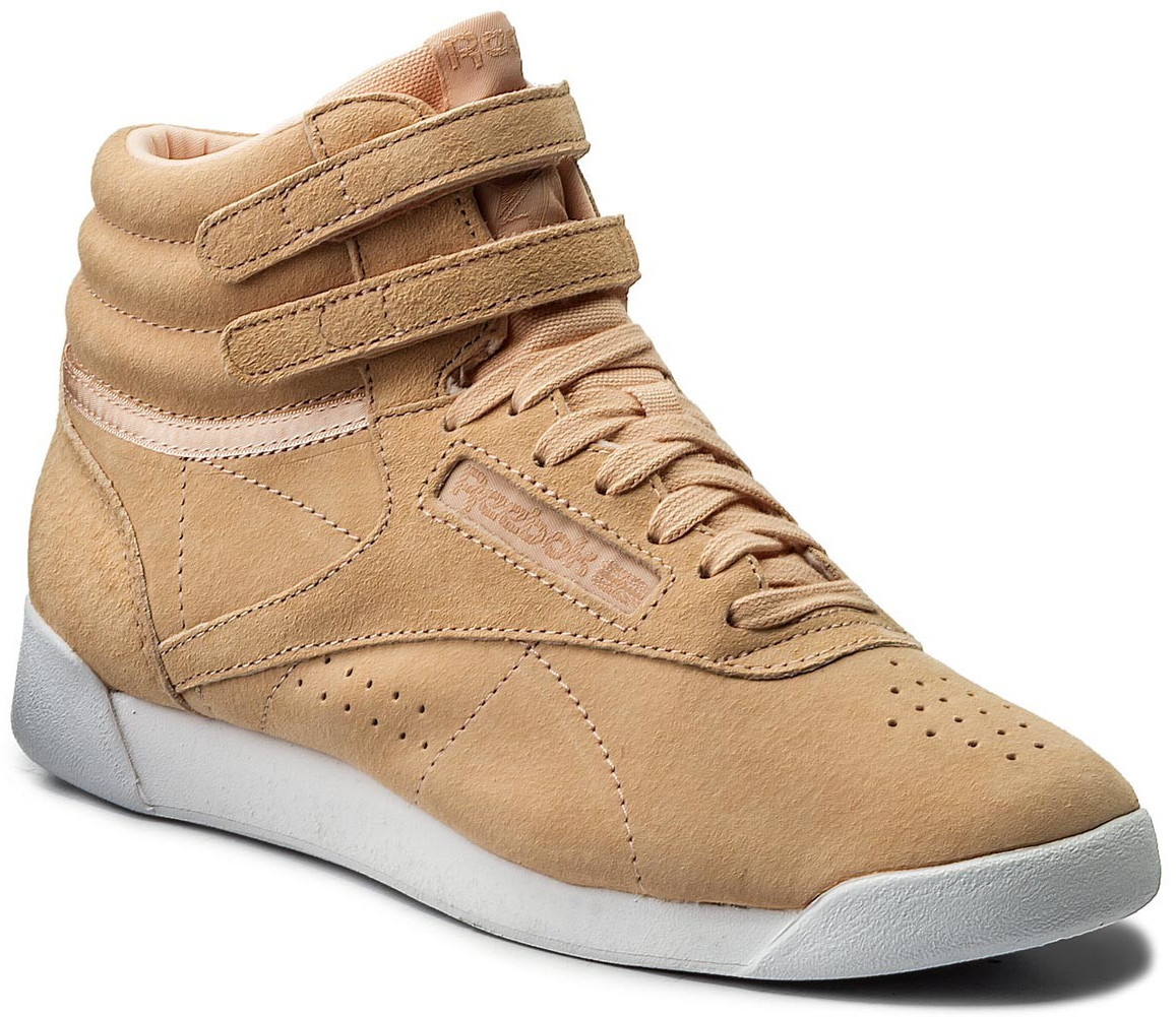 Reebok freestyle hi enfant beige hot sale