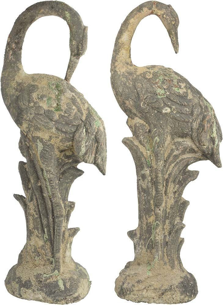 Esschert Aged Ceramic Collection - Héron déco mousse ass.