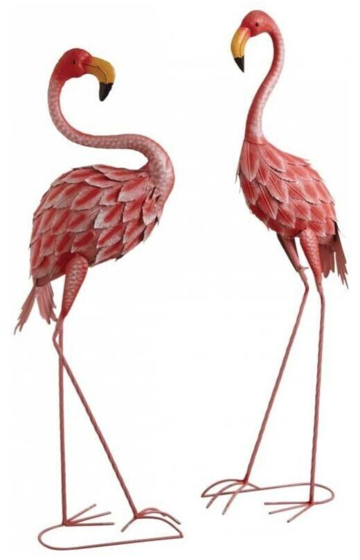 Aubry Gaspard Flamant rose en métal