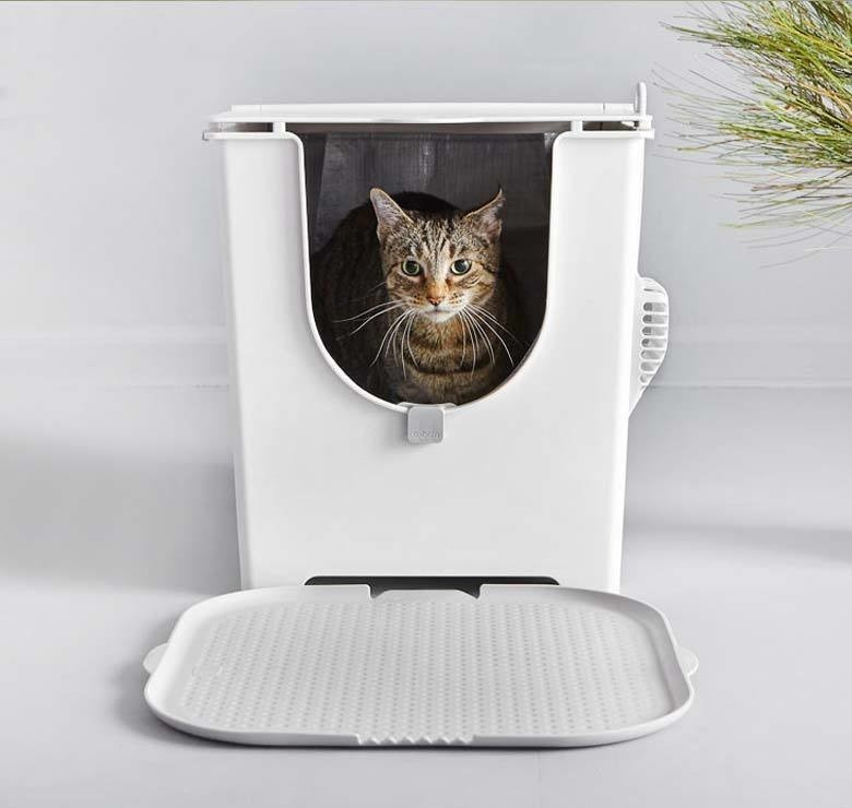 Modkat Bac à litière pour chat White Modkat Bac à litière pour chat White