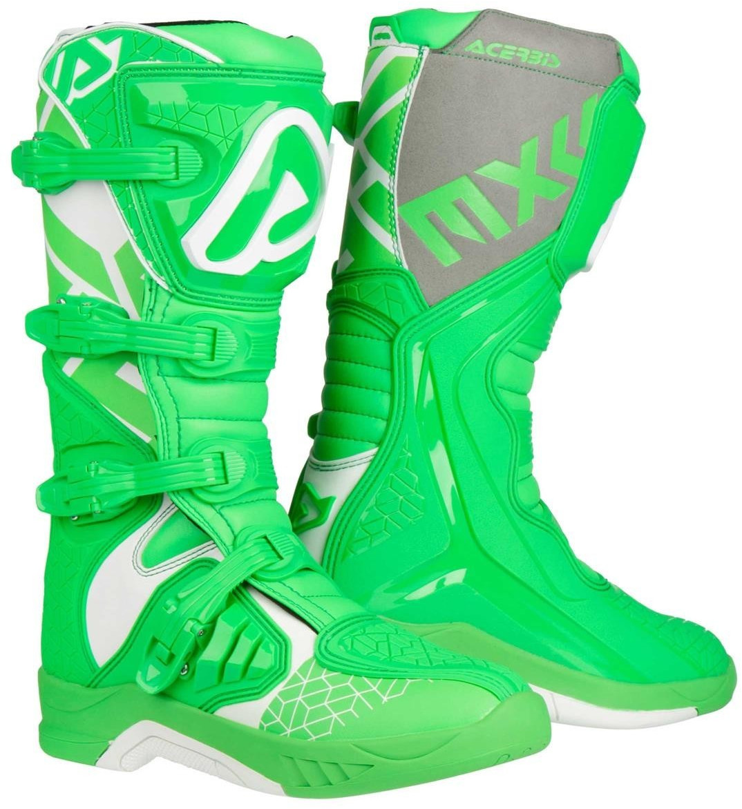 Acerbis Bottes X-Team vert/blanc