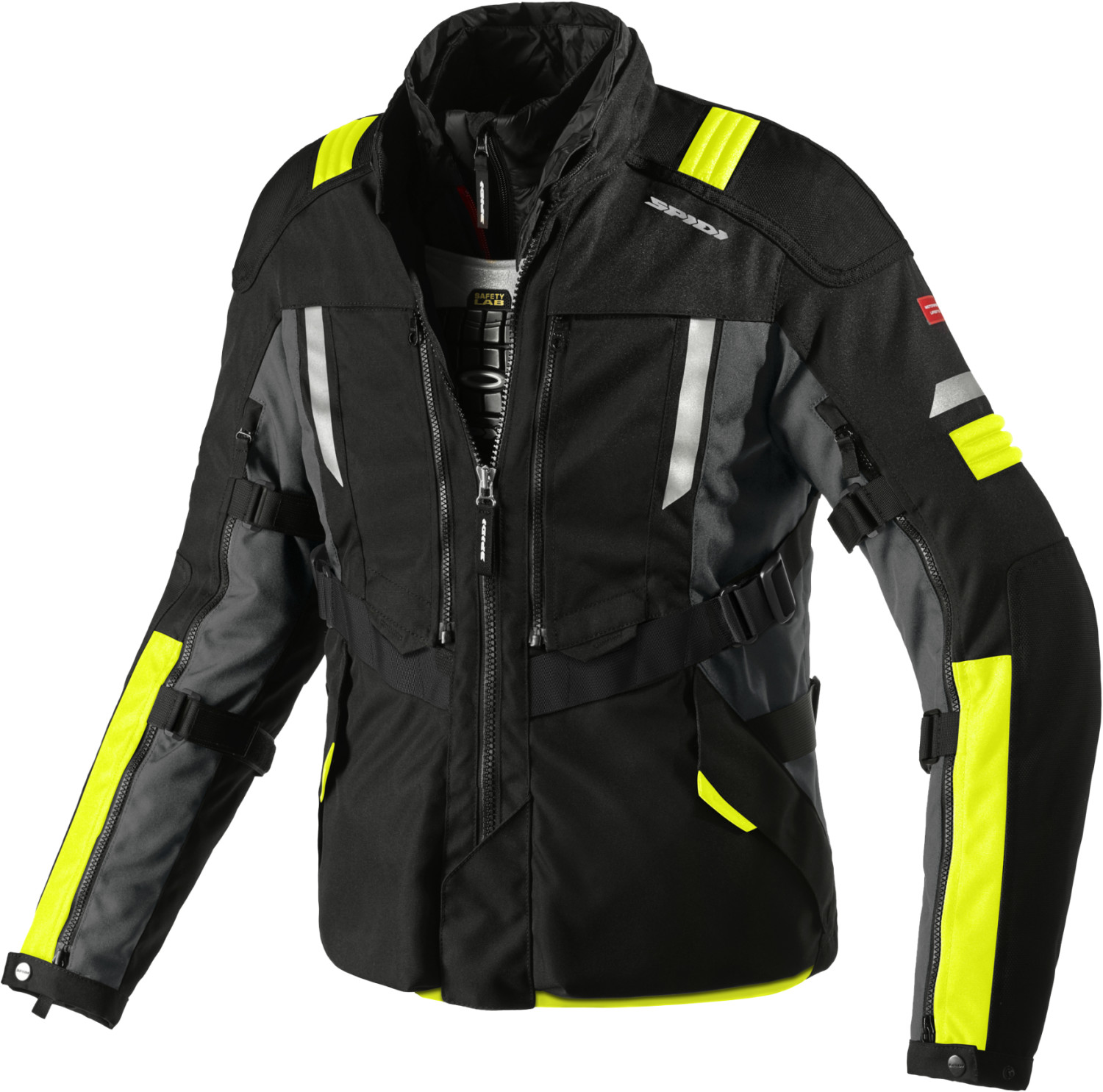 Spidi Blouson Modular H2Out noir/jaune