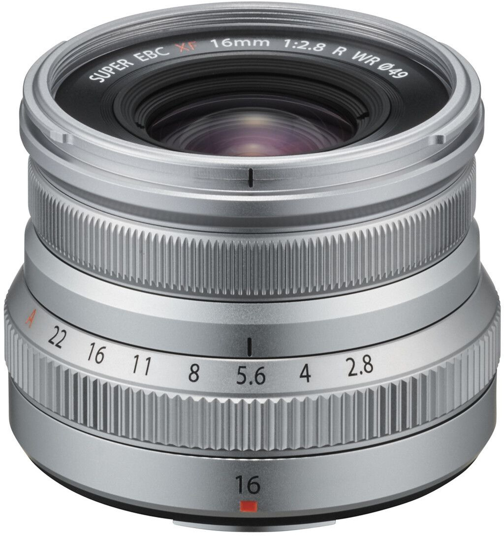Fujifilm Fujinon XF 16mm f2.8 R WR Silver