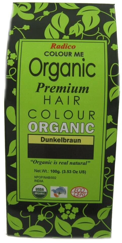 Radico Colour Me Organic dark Brown (100g)