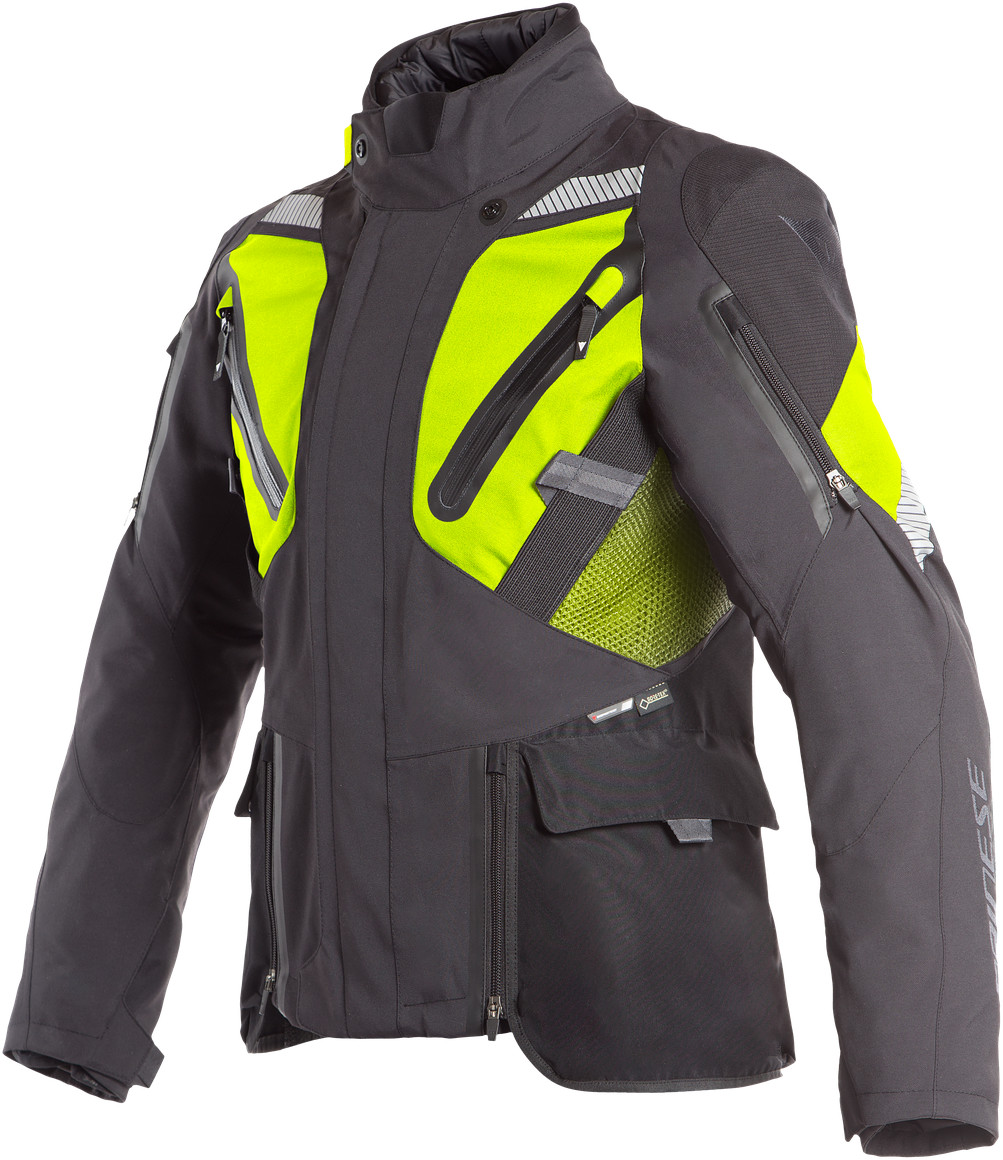 Dainese Blouson Gran Turismo Gore-Tex noir/jaune