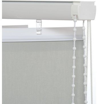 Liedeco Lamellenvorhang-Vertikalanlage 89mm (180 x 136,95 bei ab 200cm) | Preisvergleich Grau €