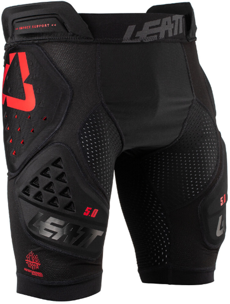 Photos - Motorcycle Clothing Leatt 3DF 5.0 Impact Shorts black 