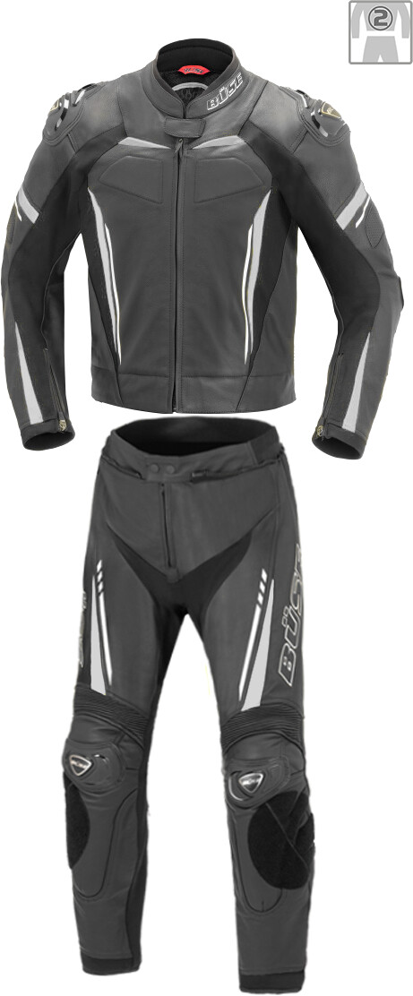 Büse Imola Suit (2.p) Black/White
