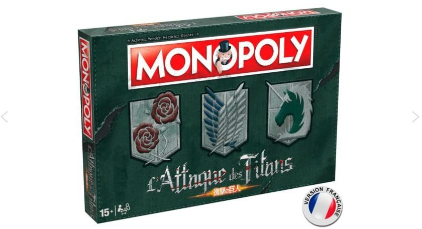 Monopoly L'attaque des Titans