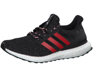 ultra boost core black scarlet