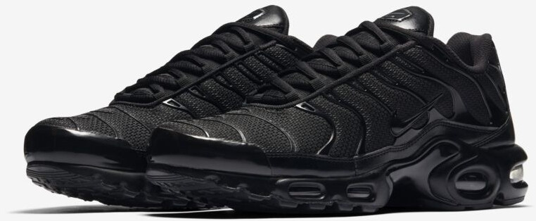 Nike Air Max Plus black black black a 231 60 oggi Migliori prezzi e offerte su idealo