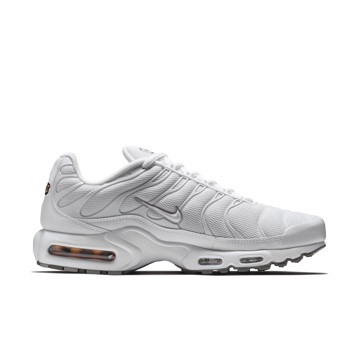 Air max plus hotsell grey white black