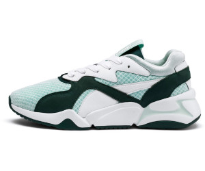 puma nova white fair aqua